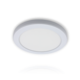 LCB LED Europe  LED Downlight - Plafondlamp Inbouw/ Opbouw IP20 - Ø220MM - 15W  1500Lm - CCT 830 - 840 - 865 Multi color Switch | Incl. Inbouwmaat verstelbaar Veerklem systeem
