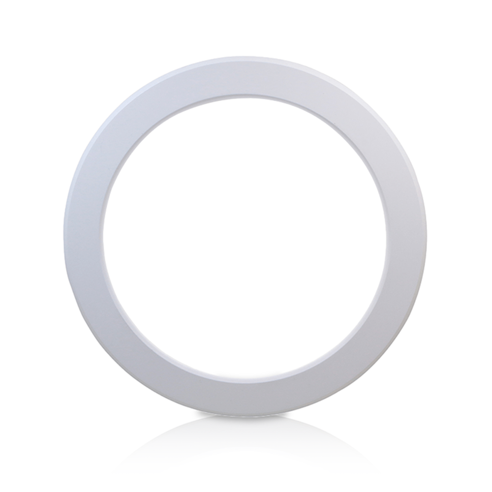 LCB LED LED Downlight - Plafondlamp Inbouw/ Opbouw IP20 - Ø220MM - 15W  1500Lm - CCT 830 - 840 - 865 Multi color Switch | Incl. Inbouwmaat verstelbaar Veerklem systeem