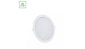 Spectrum voor de installateur LED Downlight - Plafondlamp Inbouw/ Opbouw IP20 - 18W 1900Lm - 4000K 840 Helder Wit  |  Incl. Veerklemsysteem