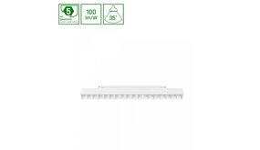 Spectrum LED 48V Magnetische Railspot - Wit - Model M - 17W 1700Lm - 3000K 830 Warm Wit | 18 Leds - Track Bar - Shift Systeem 303x23x42mm 35D Spectrum LED 48V Magnetische Railspot - Wit - Model M - 17W 1700Lm - 3000K 830 Warm Wit | 18 Leds - Track Bar - Shift Systeem 303x23x42mm 35D