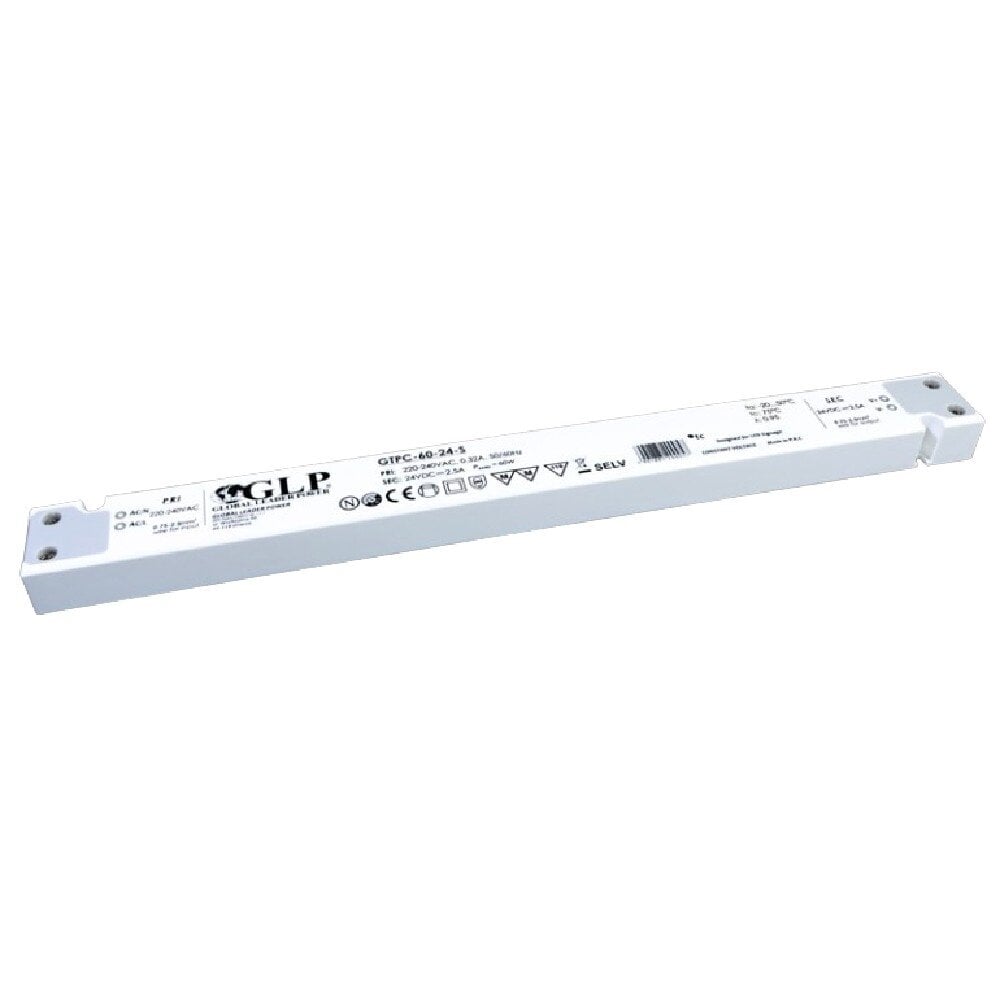 GLP LED voeding - 12V - 36W - 3,75 Ampère - IP20