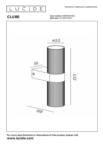 LED Plafondspot GU10 - CLUBS Richtbaar - Geribbeld zwart |  GU10 fitting LED Plafondspot GU10 - CLUBS Richtbaar - Geribbeld zwart |  GU10 fitting