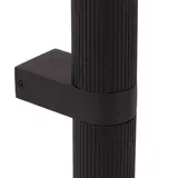 LED Plafondspot GU10 - CLUBS Richtbaar - Geribbeld zwart |  GU10 fitting