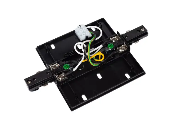 Lucide 1-fase spanningsrail toebehoren | Begin en middenvoeding centraaldoos afdekkend - koppelstuk - I-connector - zwart Lucide 1-fase spanningsrail toebehoren | Begin en middenvoeding centraaldoos afdekkend - koppelstuk - I-connector - zwart