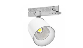Spectrum voor de installateur 3-Fase LED Railspot Artemida Max - 4000K - 6-20W DIP Switch dimbaar - 75x78 - Wit