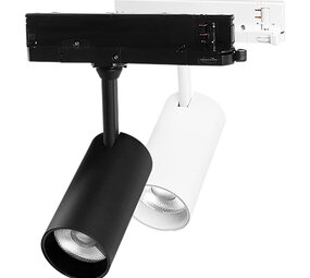 LCB LED Europe  3F Track Spotlight Zwart 30W RGB+CCT  (Zigbee 3.0 + 2.4G)