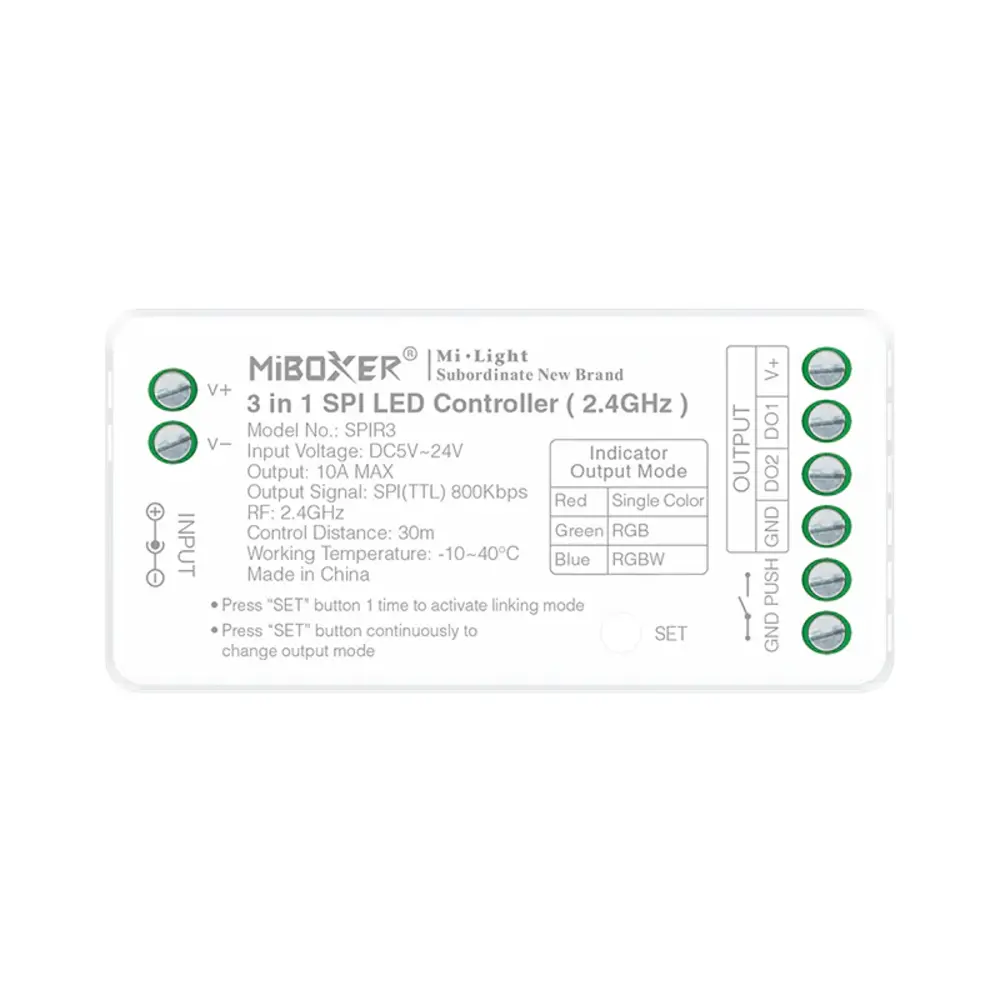 LCB LED Europe  Digitale LED Strip FCOB Toebehoren | RF  2.4Ghz Ontvanger Controller Magic - Miboxer