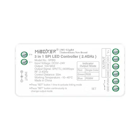 LCB LED Europe  Digitale LED Strip FCOB Toebehoren | RF  2.4Ghz Ontvanger Controller Magic - Miboxer