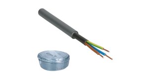 WASKÖNIG + WALTER Installatiekabel Grijs - YMvK 3x2.5mm² Dca-s2,d2,a3 | 1 Meter - Prijs per meter WASKÖNIG + WALTER Installatiekabel Grijs - YMvK 3x2.5mm² Dca-s2,d2,a3 | 1 Meter - Prijs per meter