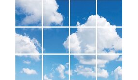 LCB LED FOTOPRINT AFBEELDING WOLK | VERDEELD OVER 12 PANELEN | 595 X 595 MM excl. ledpanelen LCB LED FOTOPRINT AFBEELDING WOLK | VERDEELD OVER 12 PANELEN | 595 X 595 MM excl. ledpanelen