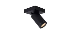 Lucide LED Plafondspot IP44 - DTW Dimtone - 1x GU10 - TAYLOR Zwart - Dim to warm GU10 Fitting - 920 / 930 2200K/3000K | Geschikt voor badkamer Lucide LED Plafondspot IP44 - DTW Dimtone - 1x GU10 - TAYLOR Zwart - Dim to warm GU10 Fitting - 920 / 930 2200K/3000K | Geschikt voor badkamer
