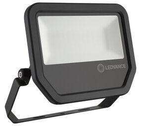 Ledvance Zakelijk: Professionele LED Verlichting & Armaturen Ledvance LED Breedstraler IP65 - GEN 3 Zwart - 50W 6000Lm - 3000k 830 Warm Wit