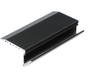 Topmet LED Strip Traptrede profiel |  2 meter met antislip  | Type BOLD12 - Geschikt voor 12mm Strips