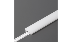 Topmet LED Strip Traptrede profiel - Toebehoren | Afdekkap 2 Meter Opaal - Geschikt voor UP-BOLD12 Profiel Topmet LED Strip Traptrede profiel - Toebehoren | Afdekkap 2 Meter Opaal - Geschikt voor UP-BOLD12 Profiel