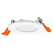Ledvance LED Downlight Ultra Slim Inbouwspot - Wit 85MM - 4.5W 240Lm - 3000K 830 Warm Wit | Zaagmaat 72mm 230v Ledvance LED Downlight Ultra Slim Inbouwspot - Wit 85MM - 4.5W 240Lm - 3000K 830 Warm Wit | Zaagmaat 72mm 230v