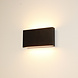 LCB LED LED Wandlamp Up Downlight - IP54 Zwart - BOX2 - 8W 960Lm - 2700K 827 Warm wit | 17x9x4cm LCB LED LED Wandlamp Up Downlight - IP54 Zwart - BOX2 - 8W 960Lm - 2700K 827 Warm wit | 17x9x4cm