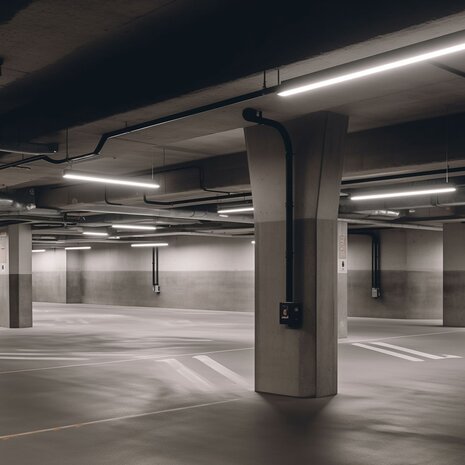 Spectrum voor de installateur: Betaalbare kwaliteit en veelzijdige LED-oplossingen LED Montagebalk IP66  | 150cm Limea Pro Hermetic -  85-40W - 12750-6000Lm Multi Lumen Switch |  IK10 - 4000K 840 Koel Wit