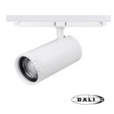 LCB LED Europe  LED DALI 3-Fase Railspot  Wit - 30W 2250Lm - CCT 927 - 940 Multi Color Switch | Beste Kleurweergave -  Focus lens 15º tot 55º bundel | 5 jaar garantie