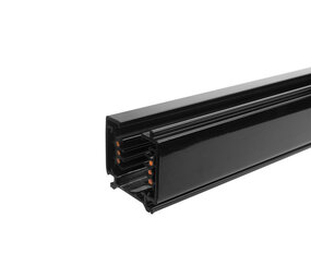 LCB LED Europe  3-Fase DALI Spanningsrail Zwart | 2 meter - Universeel 3-Phase DALI Track