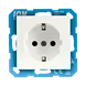 ION INDUSTRIES Wandcontactdoos met Aanraakbeveiliging V1/J1 | Mat Alpin Wit ION INDUSTRIES Wandcontactdoos met Aanraakbeveiliging V1/J1 | Mat Alpin Wit