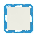 ION INDUSTRIES Blindplaat | V1/J1 Mat Alpin Wit | IP20