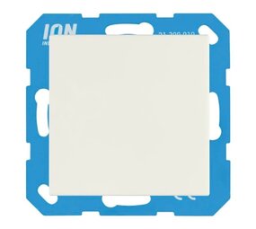 ION INDUSTRIES Blindplaat | V1/J1 Mat Alpin Wit | IP20