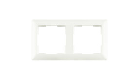 ION INDUSTRIES Afdekraam - J1 - 2-voudig - verticaal/horizontaal - 153 x 80 x 11 mm - Mat Alpin Wit ION INDUSTRIES Afdekraam - J1 - 2-voudig - verticaal/horizontaal - 153 x 80 x 11 mm - Mat Alpin Wit