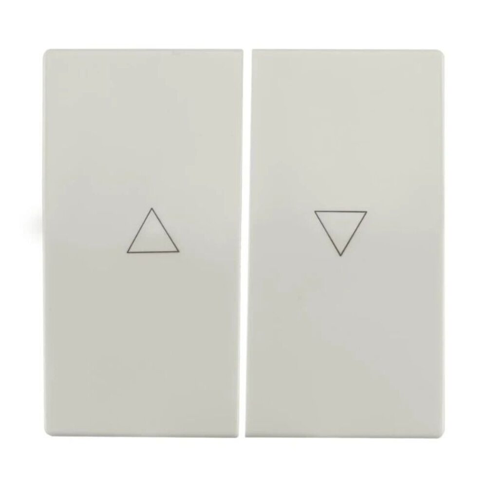 ION INDUSTRIES Bedieningswip | Jaloezieschakelaar V1/J1 Mat Alpin Wit | IP20