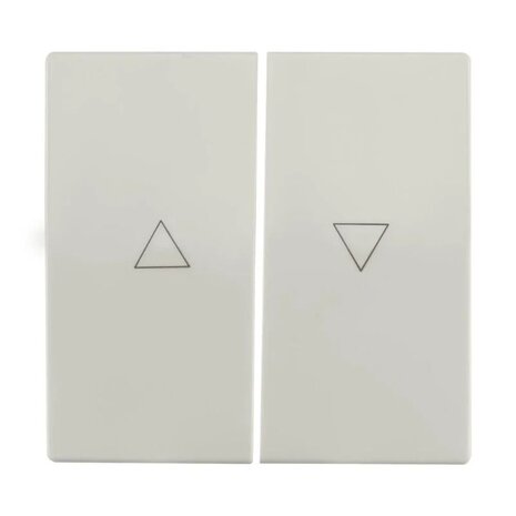 ION INDUSTRIES Bedieningswip | Jaloezieschakelaar V1/J1 Mat Alpin Wit | IP20