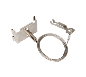 LCB LED Europe  LED Lichtlijn Toebehoren | 2 Meter Staaldraad Dekhanger   -  Pendelset - Geschikt voor Draagprofiel Jupiter