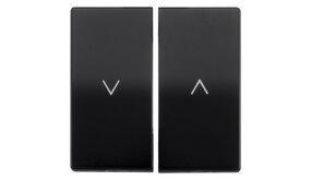 ION INDUSTRIES V1/J1 opzetwip jaloezie - Mat Zwart