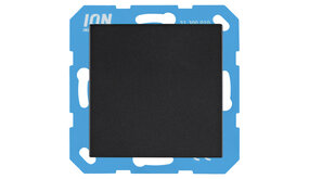ION INDUSTRIES Blindplaat - V1/J1  - Mat Zwart ION INDUSTRIES Blindplaat - V1/J1  - Mat Zwart