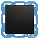 ION INDUSTRIES Contactdoos inbouw - E1 - 1-voudig - randaarde - met klep AB - IP44 - 71 x 71 x 32 mm - Mat Zwart ION INDUSTRIES Contactdoos inbouw - E1 - 1-voudig - randaarde - met klep AB - IP44 - 71 x 71 x 32 mm - Mat Zwart
