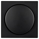 ION INDUSTRIES V1/J1 centraalplaat met knop - dimmer - 55 x 55 mm - Mat Zwart ION INDUSTRIES V1/J1 centraalplaat met knop - dimmer - 55 x 55 mm - Mat Zwart