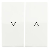 ION INDUSTRIES V1/J1 opzetwip jaloezie - Alpin wit