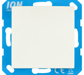 ION INDUSTRIES V1/J1 blindplaat - Alpin Wit