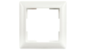 ION INDUSTRIES Afdekraam - J1 -1-voudig - verticaal/horizontaal - 80 x 80 x 11 mm - Alpin Wit ION INDUSTRIES Afdekraam - J1 -1-voudig - verticaal/horizontaal - 80 x 80 x 11 mm - Alpin Wit