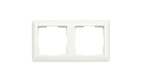 ION INDUSTRIES Afdekraam - J1- 2-voudig - verticaal/horizontaal - 153 x 80 x 11 mm - Alpin Wit ION INDUSTRIES Afdekraam - J1- 2-voudig - verticaal/horizontaal - 153 x 80 x 11 mm - Alpin Wit