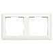 ION INDUSTRIES Afdekraam - J1- 2-voudig - verticaal/horizontaal - 153 x 80 x 11 mm - Alpin Wit ION INDUSTRIES Afdekraam - J1- 2-voudig - verticaal/horizontaal - 153 x 80 x 11 mm - Alpin Wit
