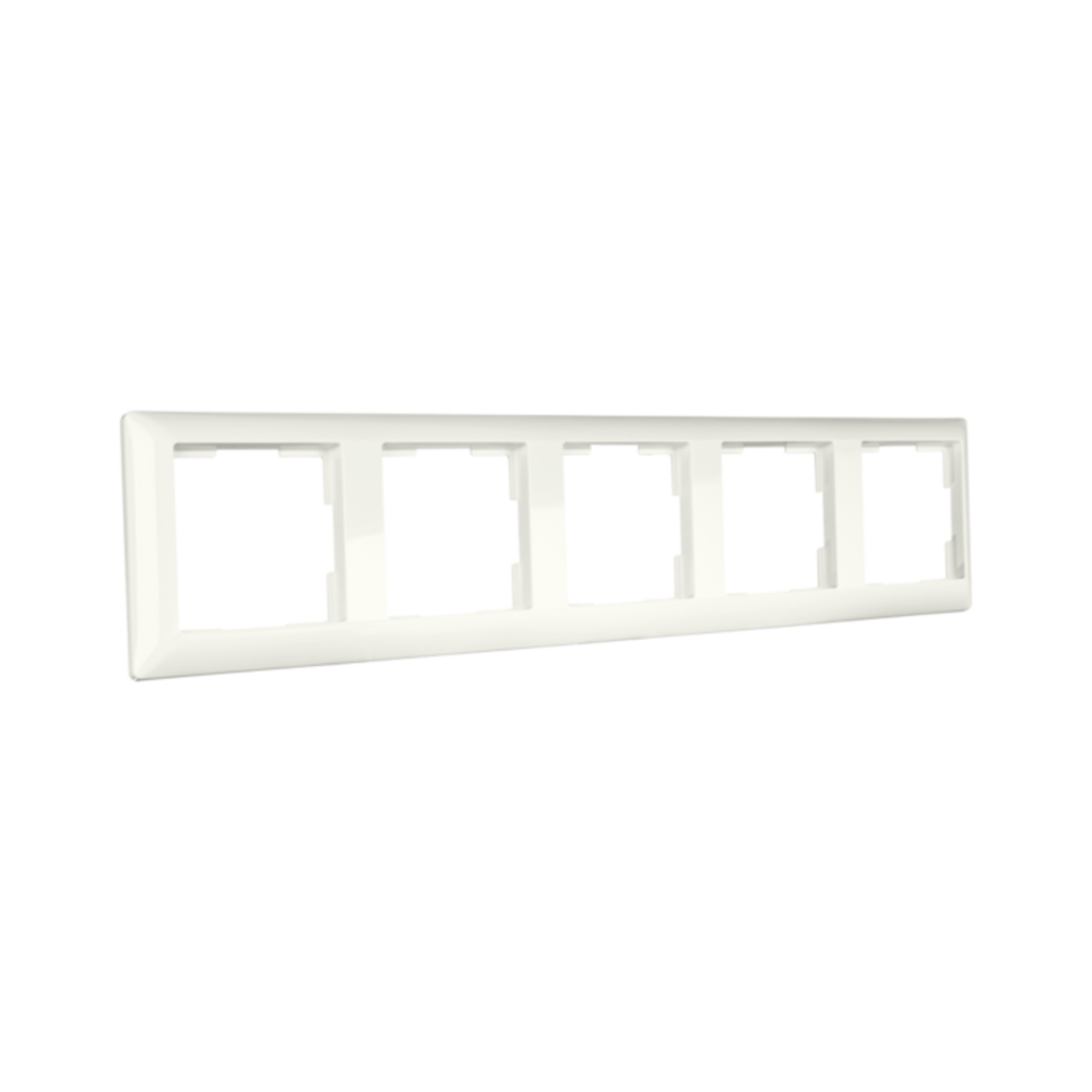 ION INDUSTRIES Afdekraam 5-voudig J1 | Alpin Wit