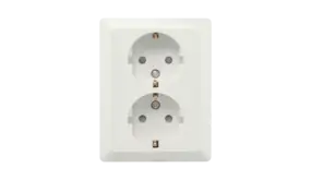 ION INDUSTRIES Contactdoos inbouw/opbouw - 2-voudig - randaarde - Alpin Wit ION INDUSTRIES Contactdoos inbouw/opbouw - 2-voudig - randaarde - Alpin Wit