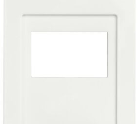 ION INDUSTRIES V1/J1 centraalplaat voor  USB-lader USB-A + USB-C 55 x 55 mm - Alpin Wit