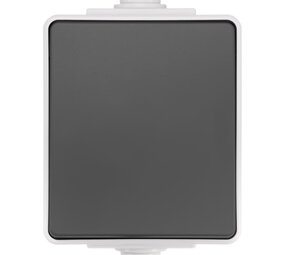 ION INDUSTRIES Schakelaar spatwaterdicht - opbouw - wissel - IP55 - grijs