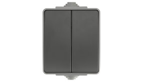 ION INDUSTRIES Schakelaar spatwaterdicht - opbouw - serie - IP55 - grijs ION INDUSTRIES Schakelaar spatwaterdicht - opbouw - serie - IP55 - grijs