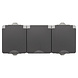 ION INDUSTRIES Contactdoos spatwaterdicht - opbouw - 3-voudig - randaarde - IP55 - grijs ION INDUSTRIES Contactdoos spatwaterdicht - opbouw - 3-voudig - randaarde - IP55 - grijs