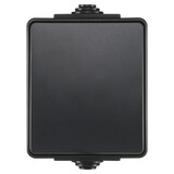 ION INDUSTRIES Schakelaar spatwaterdicht - opbouw - wissel - IP55 - zwart