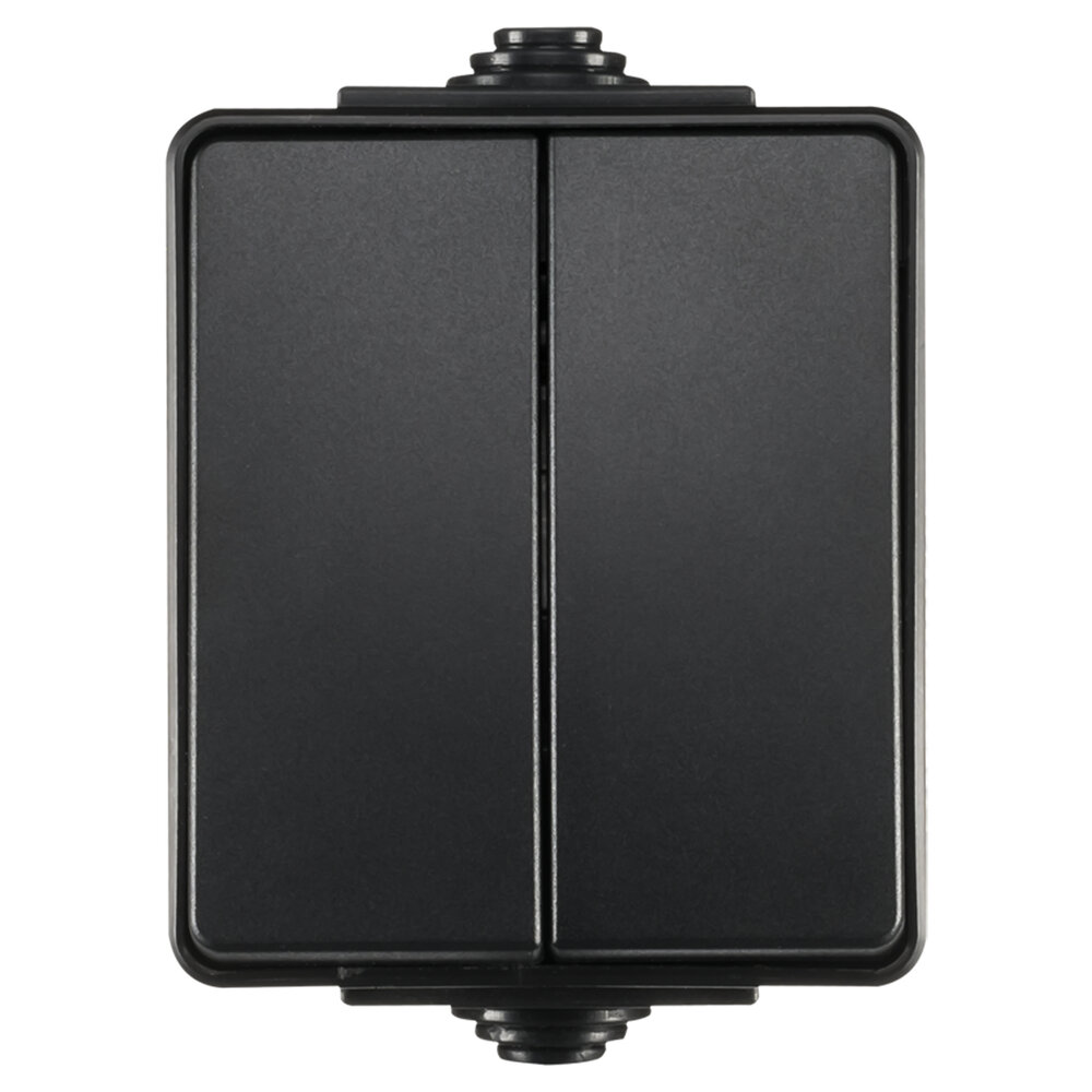 ION INDUSTRIES Schakelaar spatwaterdicht - opbouw - serie - IP55 - zwart ION INDUSTRIES Schakelaar spatwaterdicht - opbouw - serie - IP55 - zwart