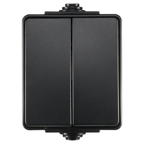ION INDUSTRIES Schakelaar spatwaterdicht - opbouw - serie - IP55 - zwart ION INDUSTRIES Schakelaar spatwaterdicht - opbouw - serie - IP55 - zwart