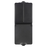 ION INDUSTRIES Combinatie spatwaterdicht - opbouw - serie - randaarde - verticaal - IP55 - zwart