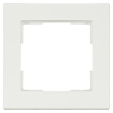 ION INDUSTRIES Afdekraam  V1 - 1-voudig - verticaal/horizontaal - 85 x 85 x 11 mm - mat wit